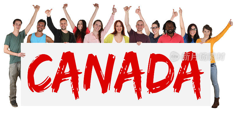加拿大移民群体中多民族青年持有