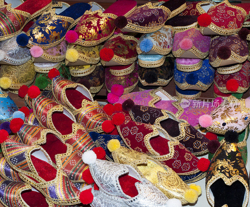 传统土耳其拖鞋
