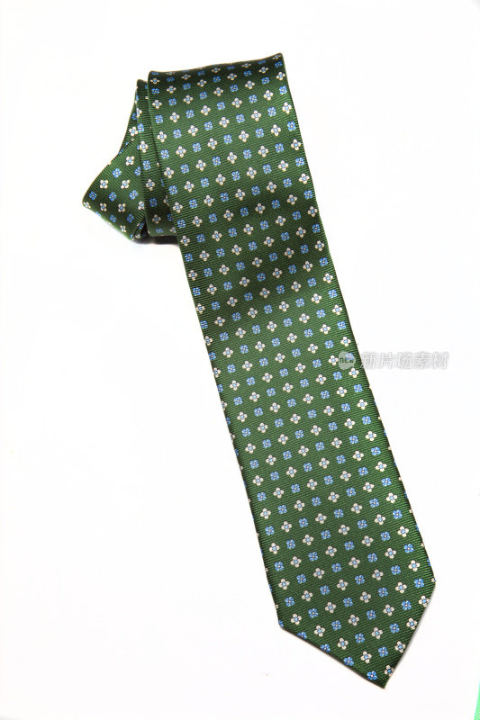绿色的领带