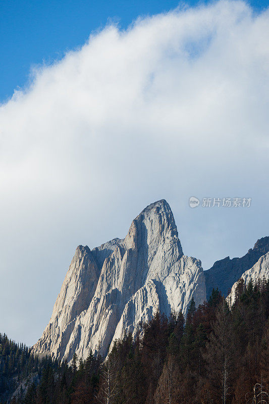 加拿大落基山脉风景优美