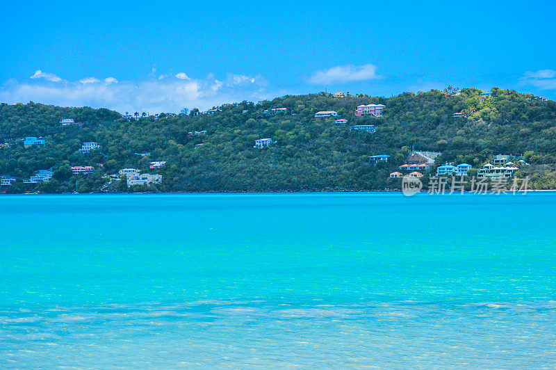 加勒比海滩场景-维尔京群岛