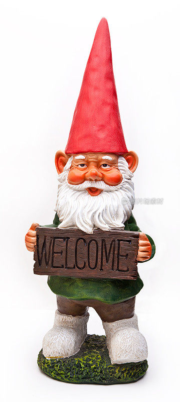 花园Gnome欢迎