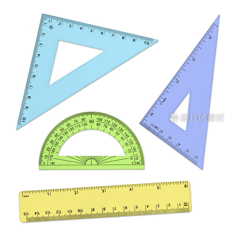 几何工具-尺子和量角器