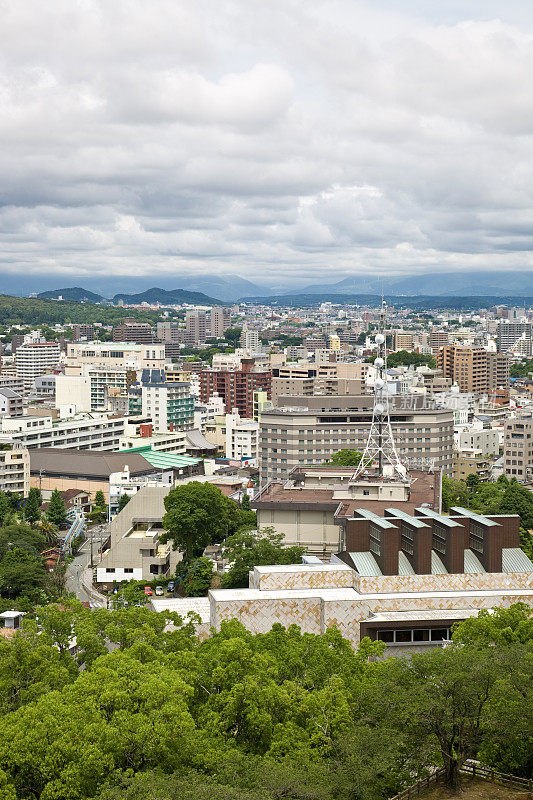 熊本，日本的一个中型城市