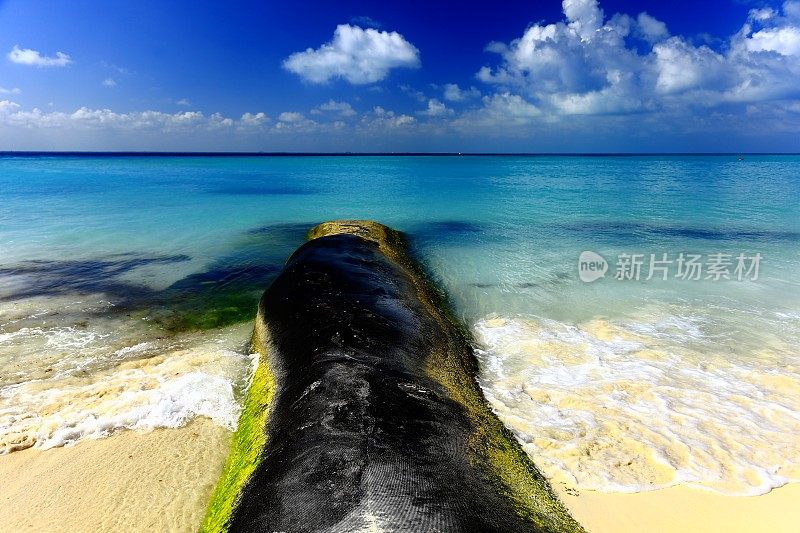 加勒比海码头-里维埃拉玛雅海滩-坎昆，墨西哥