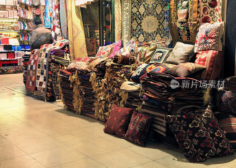 土耳其地毯世界大集市，伊斯坦布尔，土耳其