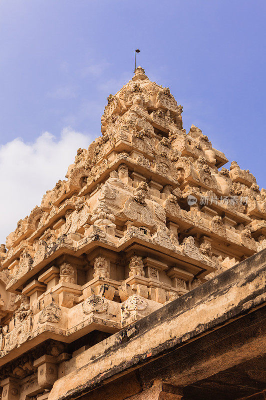印度坎奇普兰:有1300年历史的Kailasanathar印度教寺庙的古普兰