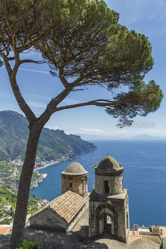 意大利。阿玛海岸。Ravello