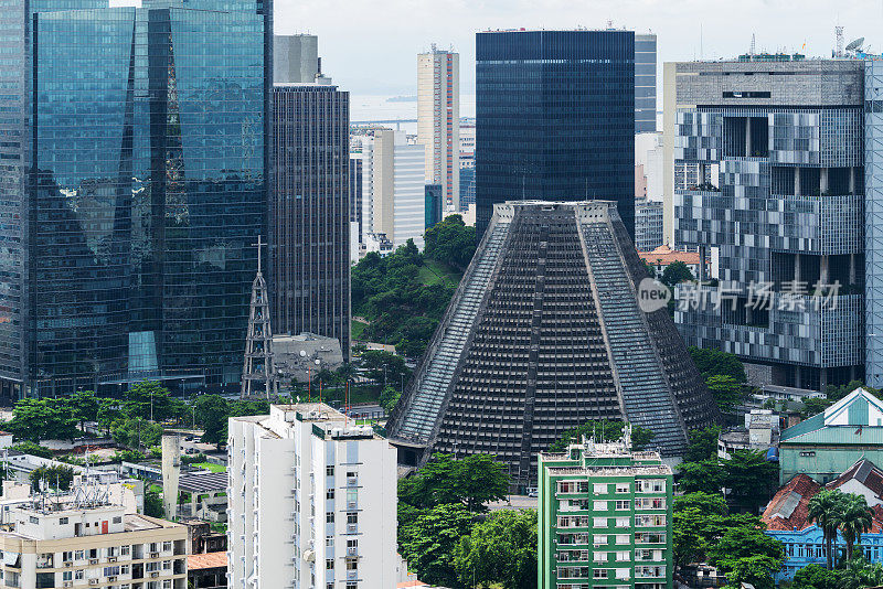 里约热内卢市中心的景色