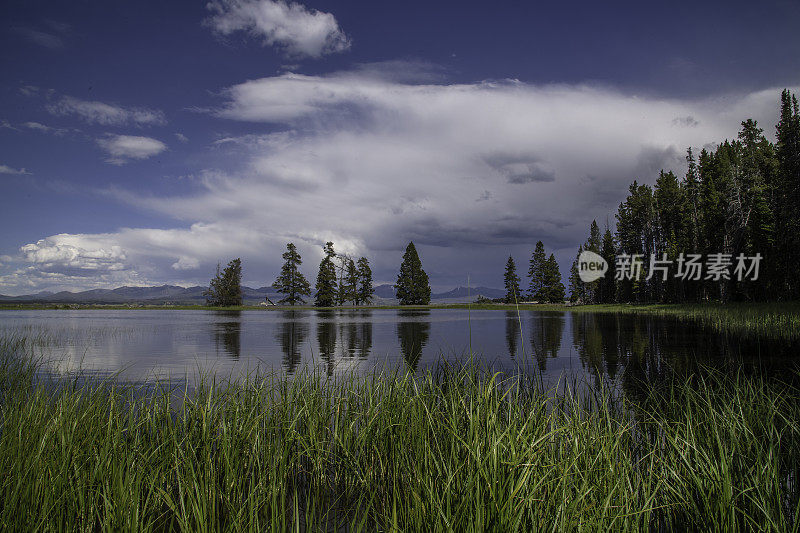 黄石湖景