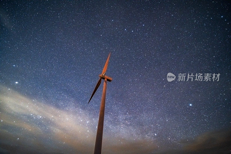 夜间风力发电机