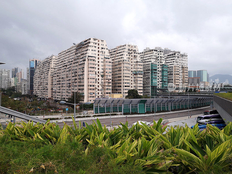 香港渡轮角的住宅大厦
