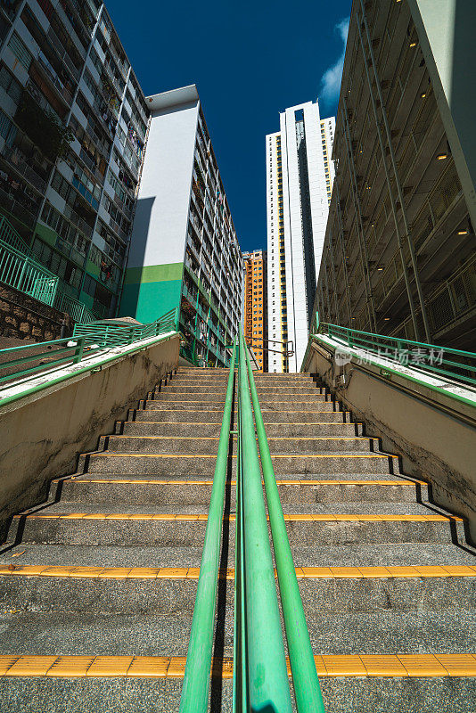 香港公共公寓建筑细节