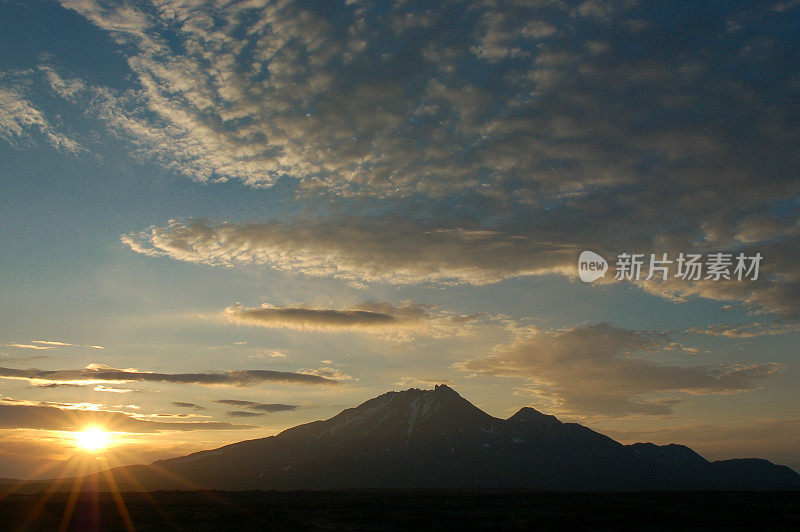 山景观堪察加半岛