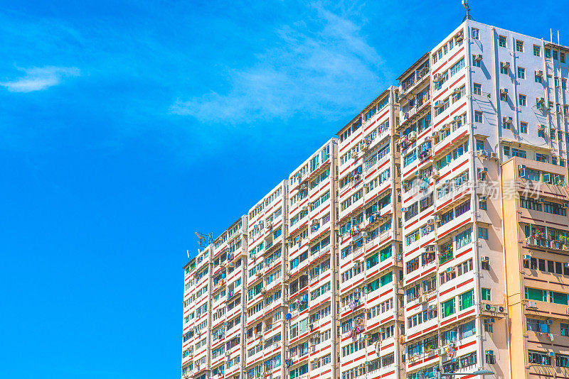 香港九龙的街景