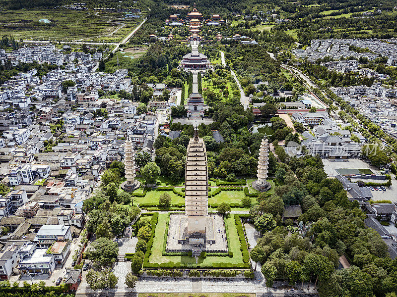 崇圣寺三塔，大理，中国