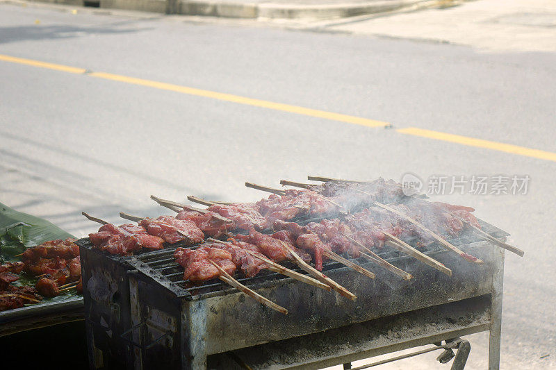 街头小吃烤肉