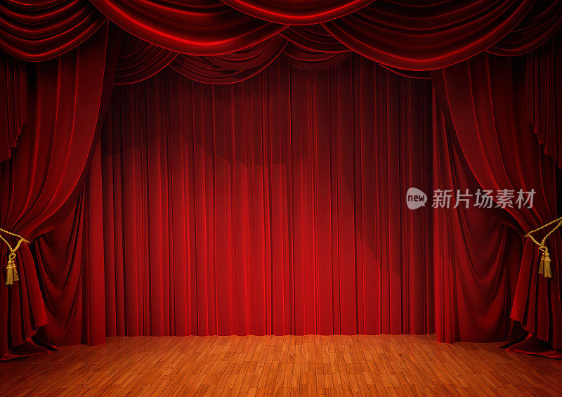 红幕舞台