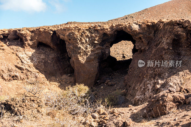 guaitza火山和lanzarote