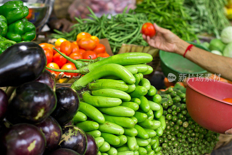 农贸市场-有机蔬菜