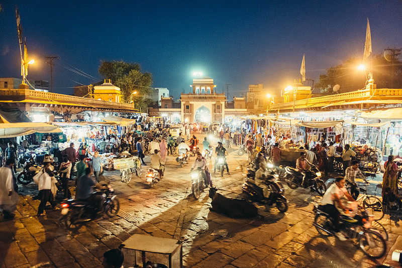 印度焦特布尔的萨达尔市场