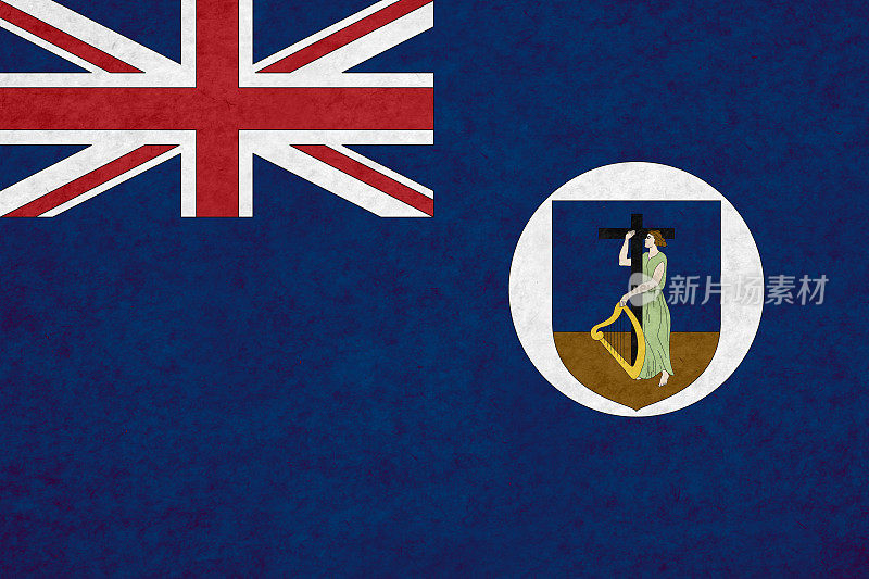 蒙特塞拉特岛国旗