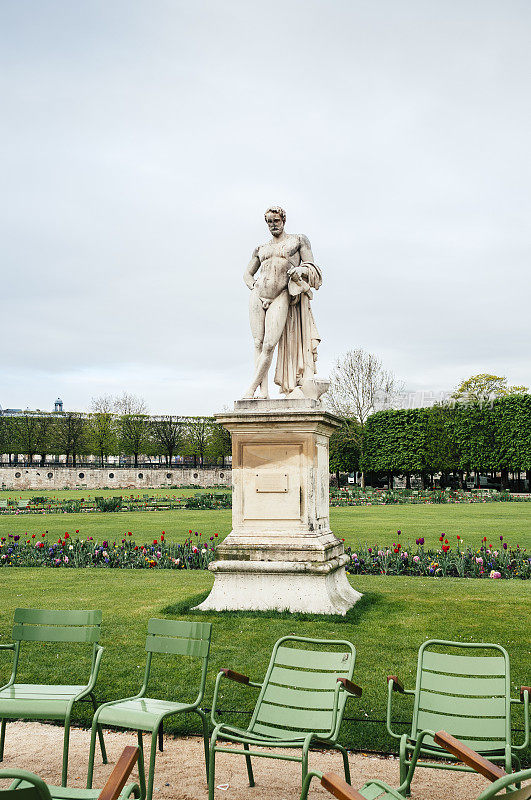 巴黎的杜伊勒里花园