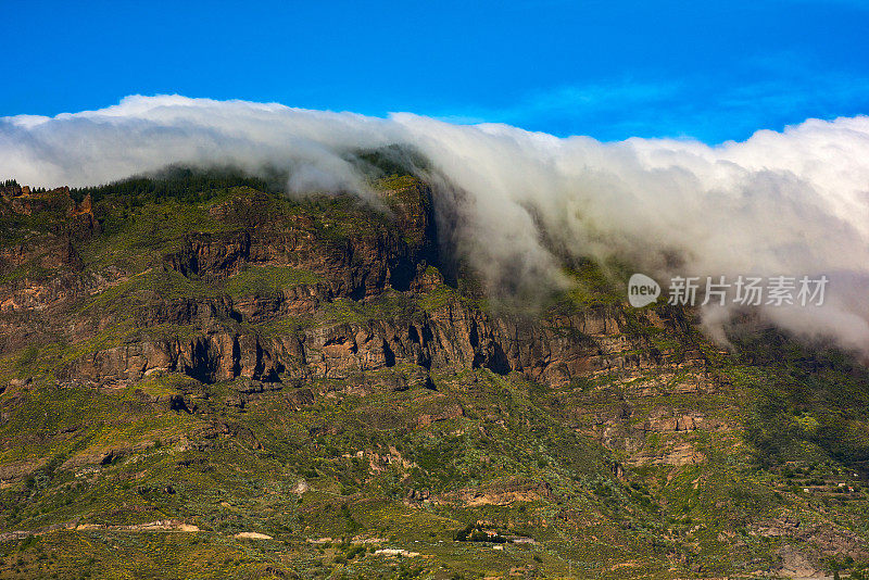 俯瞰大金丝雀的风景