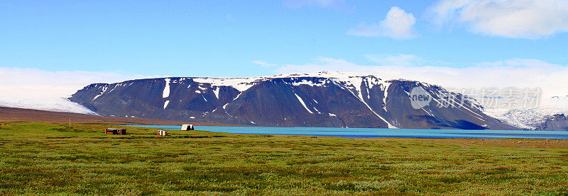 冰岛Hvitarnes小屋附近