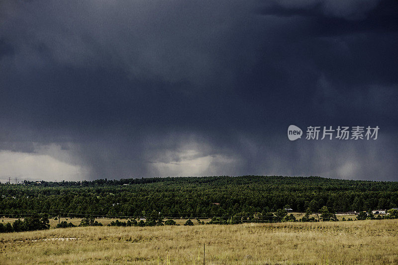 科罗拉多州上空有大雷暴