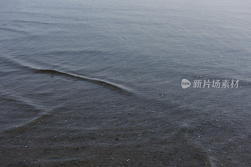 浅海的水面纹理背景