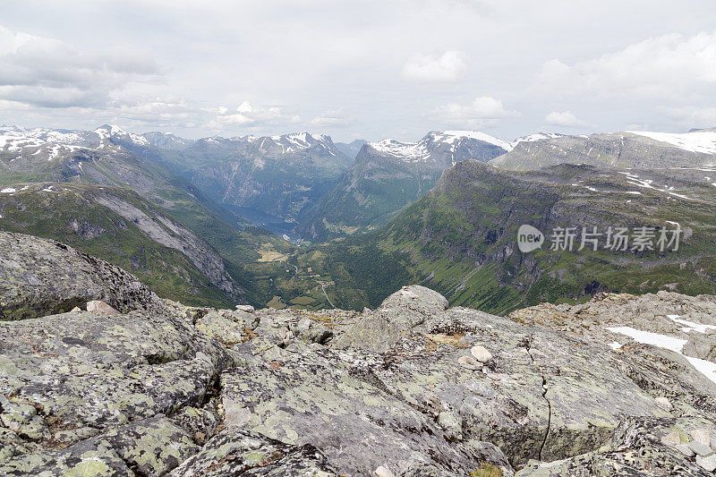 Geirangerfjord,挪威。