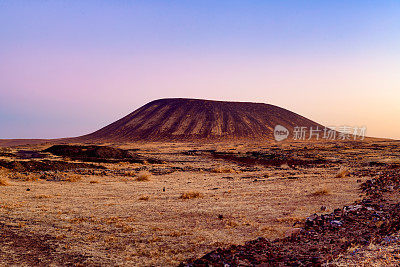 乌兰哈达火山，内蒙古，中国