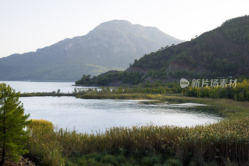 湖景