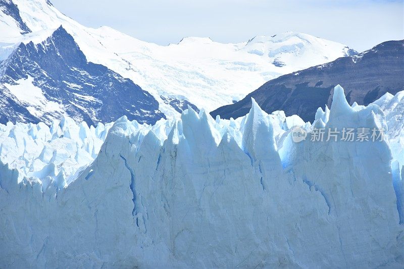 的冰山和浮冰