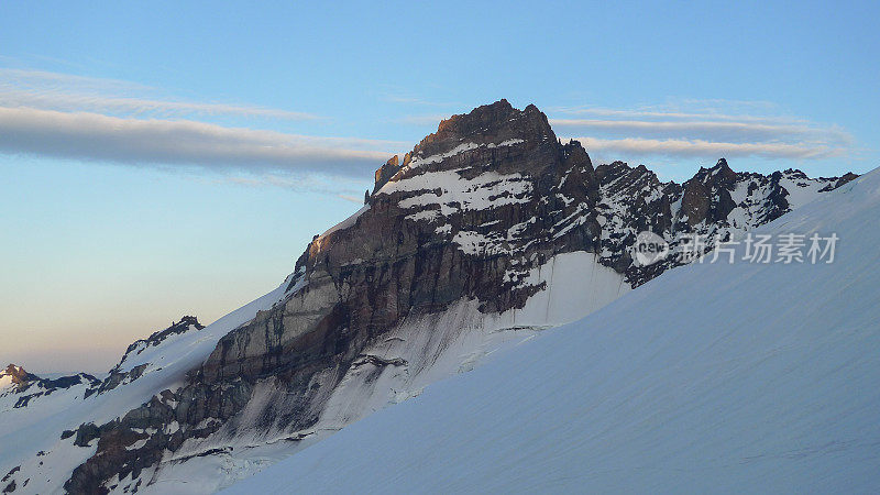 小Tahoma峰，雷尼尔山