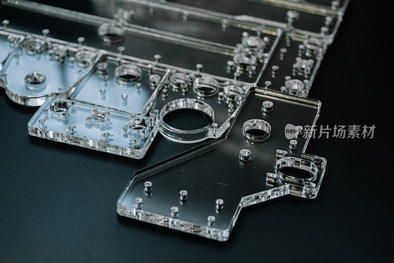 数控机床用有机玻璃零件。压克力成型机零件，激光切割和雕刻