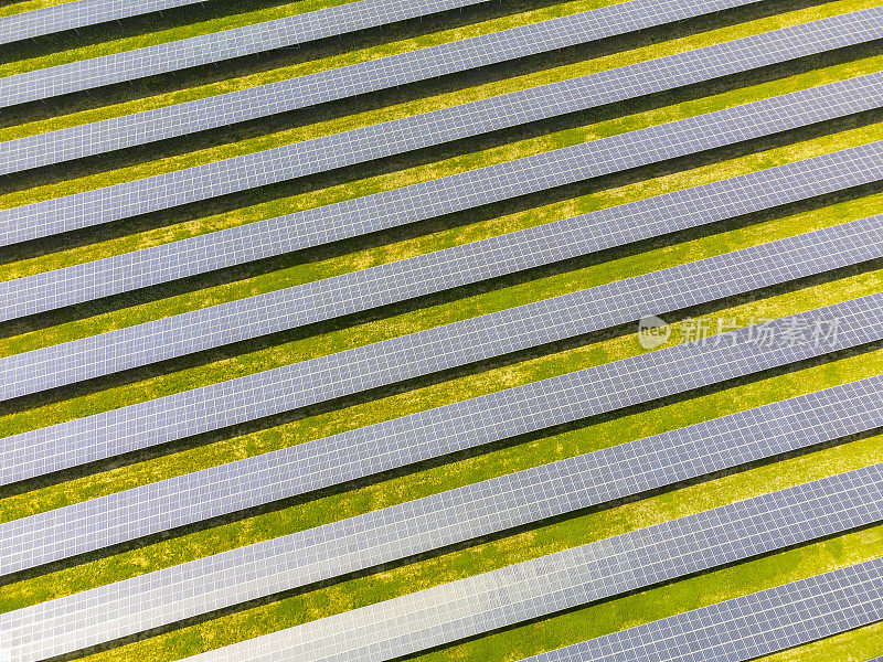 生产可再生可持续电力的太阳能电池板领域
