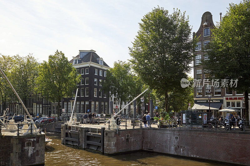 城市水渠锁新哈勒默斯锁，阿姆斯特丹