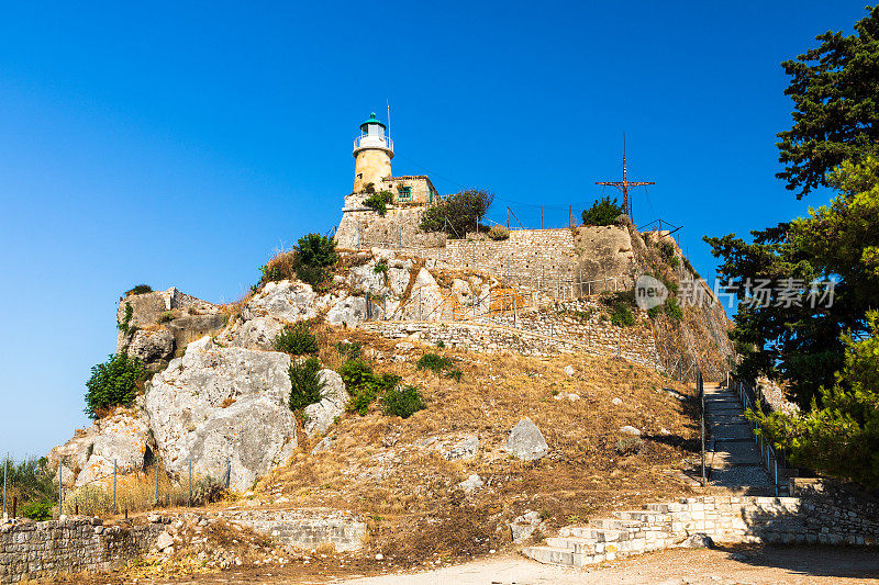 古老的要塞，科孚岛的Kerkyra