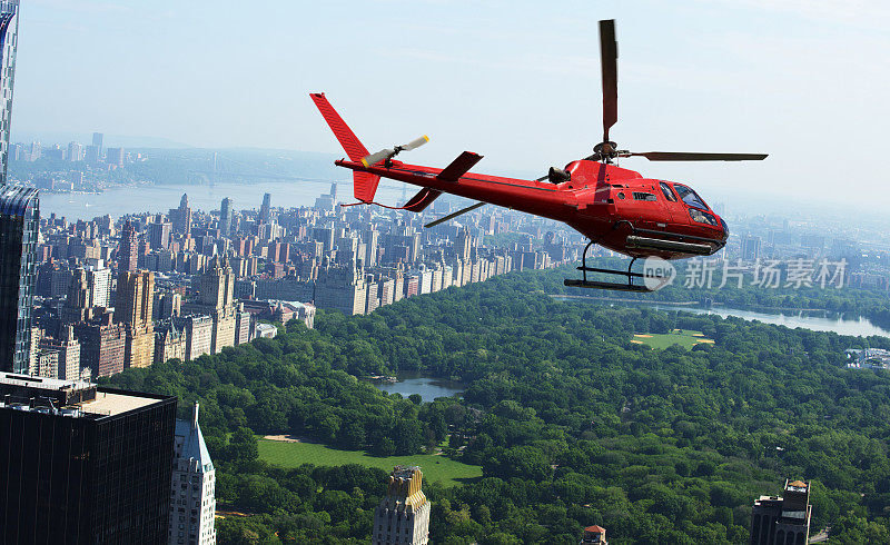 曼哈顿直升机之旅。