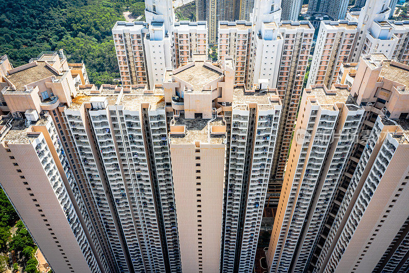 香港城的一幢公寓大楼