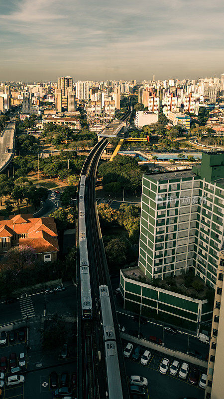 圣保罗市的铁路基础设施