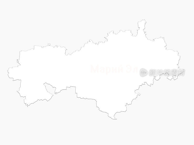马里埃尔共和国的地图