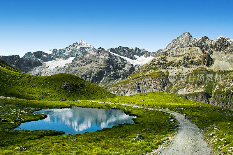 瑞士阿尔卑斯山的旅游路线