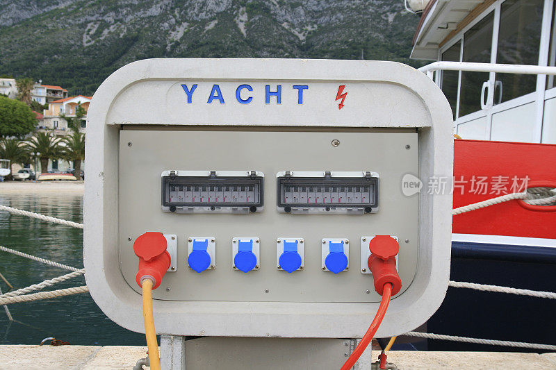 游艇用船用电源插头