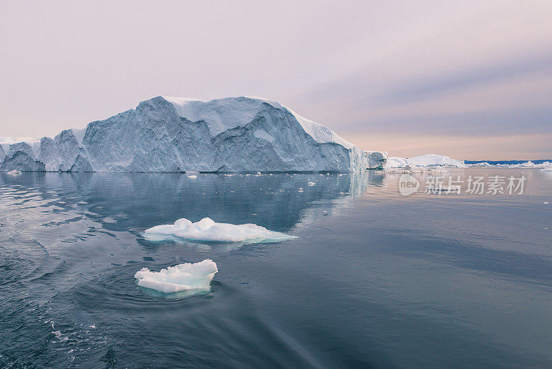 迪斯科湾的冰山