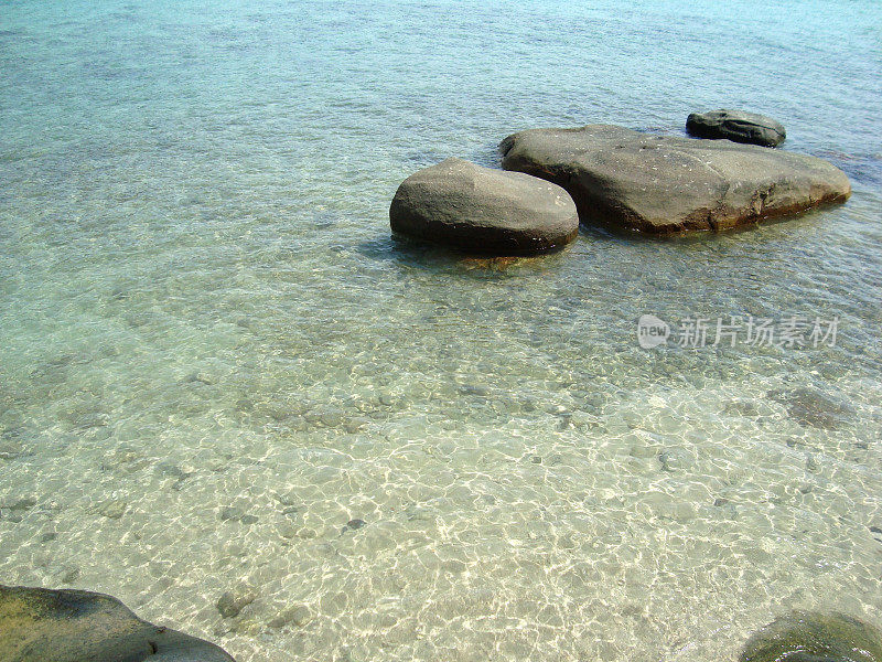 沙皮岛，透明的海-沙巴