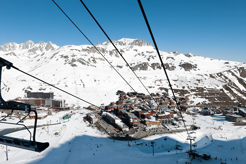 法国滑雪胜地Tignes