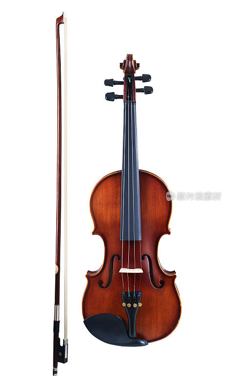 小提琴和小提琴夹径